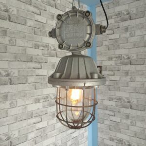 Polam Wilkasy OMP-125 - Lampe (1) - Industrial - Stahl, Gusseisen, Aluminium, Glas