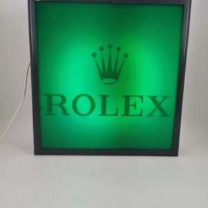 Rolex Werbeschild (1) - Aluminium, Plastik