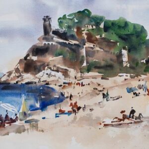 Josep Cruañas 1942 - Tossa de Mar, costa brava