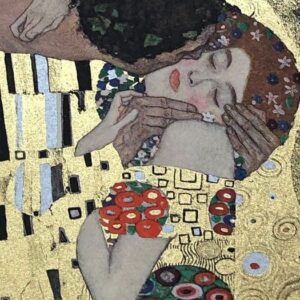 After Gustav Klimt - Der Kuss