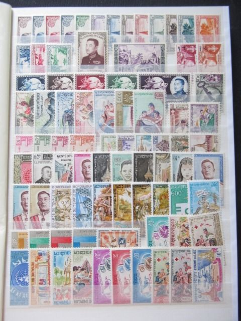 Französische Kolonien - Significant collection of stamps.