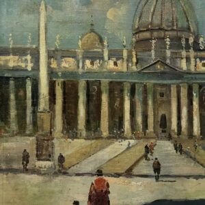 Anonimo primi anni del 900 - San Pietro, Roma