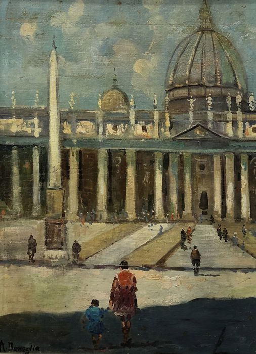 Anonimo primi anni del 900 - San Pietro, Roma