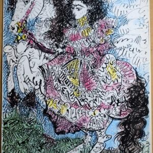 After Pablo Picasso (1881 - 1973) - Pour Jacqueline Reine