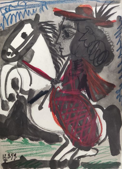After Pablo Picasso (1881-1973) - Jacqueline