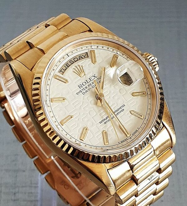 Rolex - President Ivory - 18238 - Herren - 1990-1999