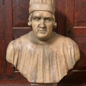 Büste, Skulptur, Andrea Barbati - 75 cm (1) - Terrakotta - 19. Jahrhundert