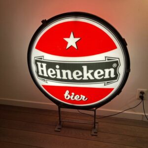 Werbeschild - Heineken - 1970er 80er Jahre (1) - Kunststoff, Metall