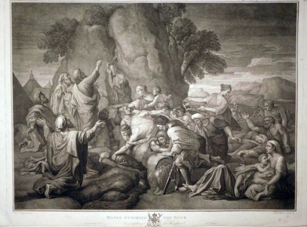 Nicolas Poussin (1594-1665) - the rescue of the Jewish people in the desert