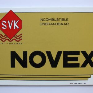 1964 - Emaillerie Koekelberg - SVK Novex - Schild - Emaille