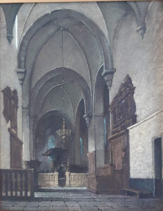 Adriaan Visser (1887-1969) - Kerk in Hoorn