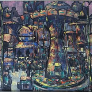 Abraham Pihl (1909-1981) - Kermis te Vlissingen