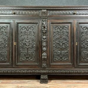 Sideboard Buffet - Historismus - Walnuss - Ende des 19. Jahrhunderts