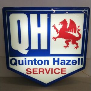 Beleuchtetes Wandschild, QH Quinton Hazell - Thermogeformter Kunststoff