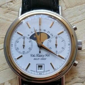 Tissot - Cronografo Fasi Luna 1853-1983 - 1983 - Herren - 1980-1989