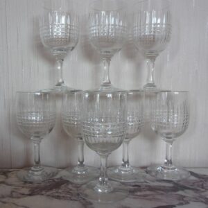 Baccarat - Nancy Modell Weißweinglas (8) - Kristall