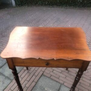 Tisch - Biedermeier-Stil - Mahagoni - Ende des 19. Jahrhunderts