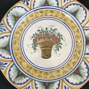 Napoli - Große Platte (43 cm) - Polychrome Majolika
