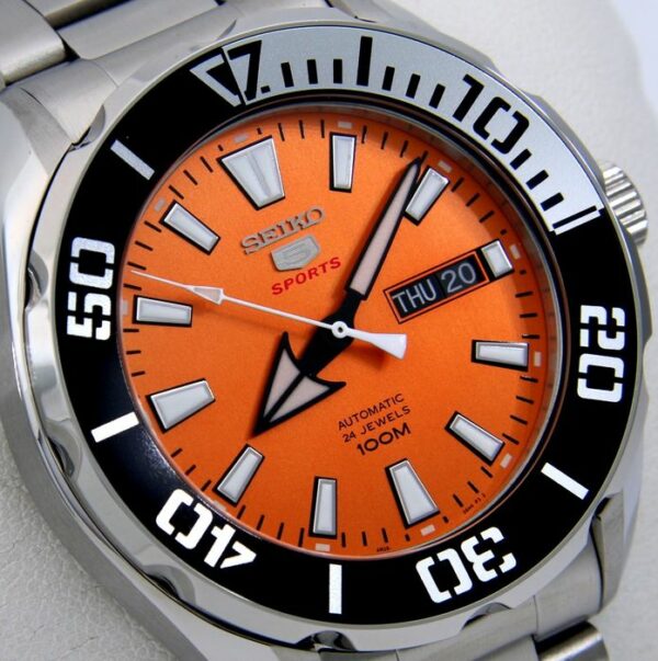 Seiko - - "NO RESERVE PRICE" - 24 Jewels "Orange Tone" - - Herren - 2011-heute