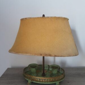 Boilotte-Lampe - Stil Napoleon III - Stahl, Gewebe - Anfang des 20. Jahrhunderts