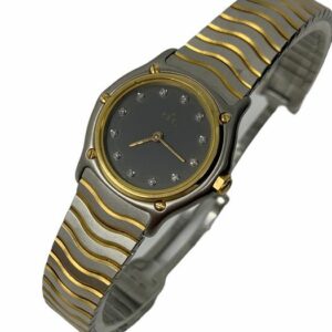 Ebel - Classic Sport Wave Acero Oro con Diamond Dial - 1090121 - Damen - 2000-2010