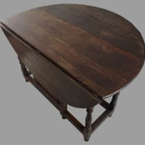 Gateleg Tisch - William & Mary Stil - Eiche - 19. Jahrhundert