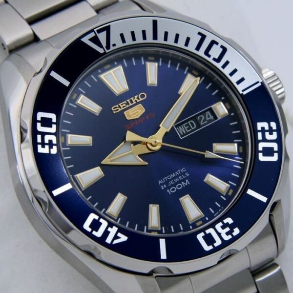 Seiko - "NO RESERVE PRICE"24 Jewels "Blue Tone" - Herren - 2011-heute