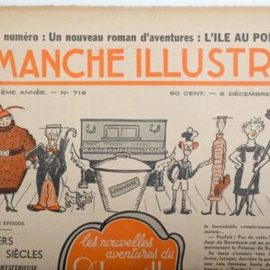 Dimanche-Illustré - 1934 + 1935 + 1936 - Avec Zig et Puce par Alain Saint-Ogan - Erstausgabe - (1934/1936)