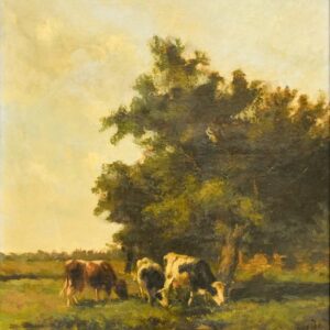 Arend van der Pol (1886-1956) - Koeien in weide