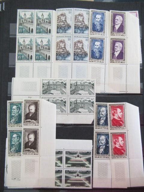 Frankreich - Advanced collection of stamps including CFA.
