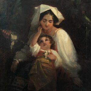 Anonimo XIX scuola italiana - Maternità