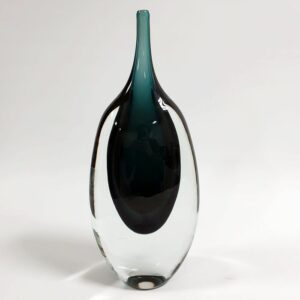 Murano, Cenedese - Vase - "Sommerso" a strati di colore (40 cm)