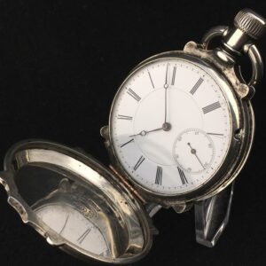Longines - Large Silver Pocket watch - Herren - ca. 1880