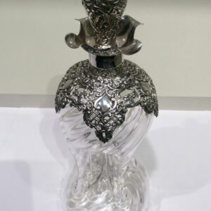 Antike Karaffe aus Sterlingsilber - .925 Silber - Henry Matthews - England - Ende des 19. Jahrhunderts