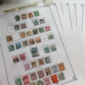 Indien - European occupation, collection of stamps.