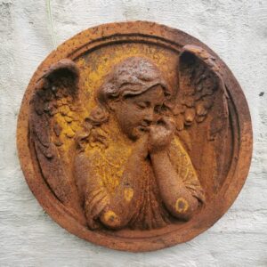 Wandtafel, Engel - Gusseisen - kürzlich