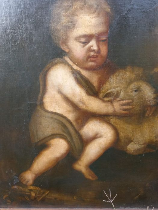 Anonimo - San Giovanninoe l'agnello