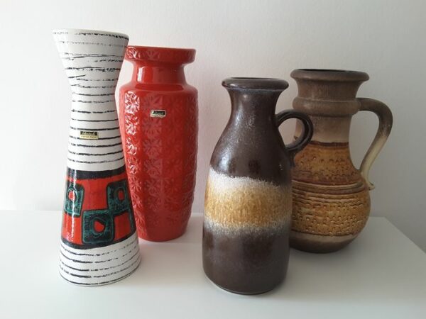 Scheurich - Vase, Vier Vasen