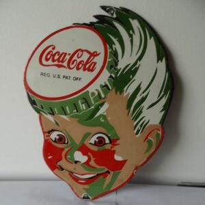 Abbildung Coca Cola Platte Emaille Eisen (1)