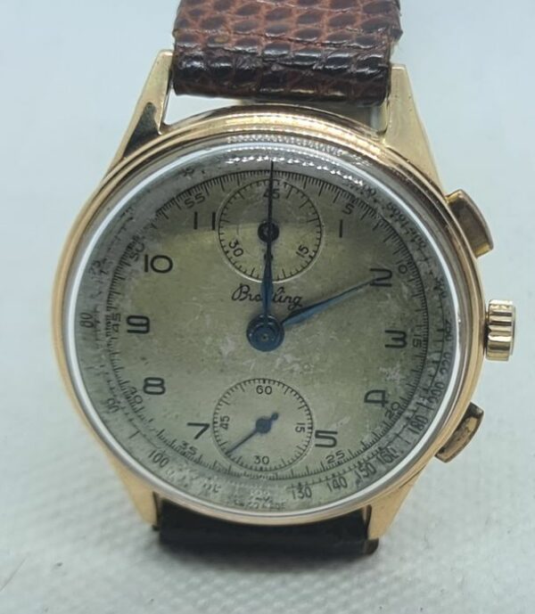 Breitling - 18K Gold Chronograph - Kaliber Venus 170 - Referenz 178 - Herren - Schweiz um 1940