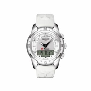 Tissot - T-Touch II Chronograph Date White Strap - T0472204608600 "NO RESERVE PRICE" - Herren - 2011-heute