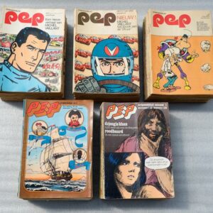 Pep - 5 volledige jaargangen + alle Peptoe's - Geheftet - (1971/1975)
