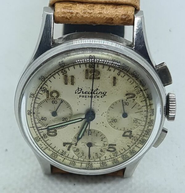 Breitling - Chronograph PREMIER - Kaliber Venus 178 - Referenz 787 - Herren - um 1940