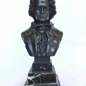 Emile Pinèdo (1840-1916) - Büste, Beethoven - Bronze - Anfang des 20. Jahrhunderts