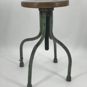 Hocker (1) - Industrial - Holz, Stahl