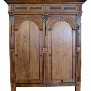Utrecht Gegenschrank - Renaissance-Stil - Eiche - Ende des 18. bis Anfang des 19. Jahrhunderts