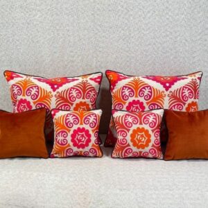 "Total Look" | Manuel Canovas Stoff | Set mit sechs Kissen