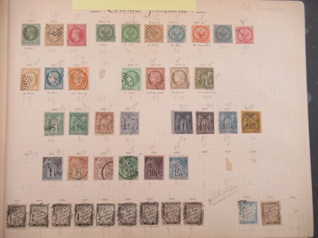 Französische Kolonien - Collection of stamps, Volume 1