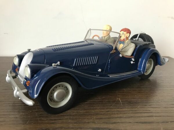 Blake & Mortimer - Voiture Aroutcheff ARJ09B - Morgan plus 4 (bleu) - Le Serment des Cinq Lords - (2015)
