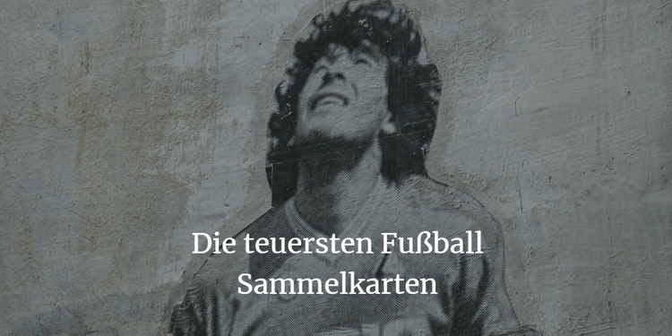 die teuersten Fußball Sammelkarten